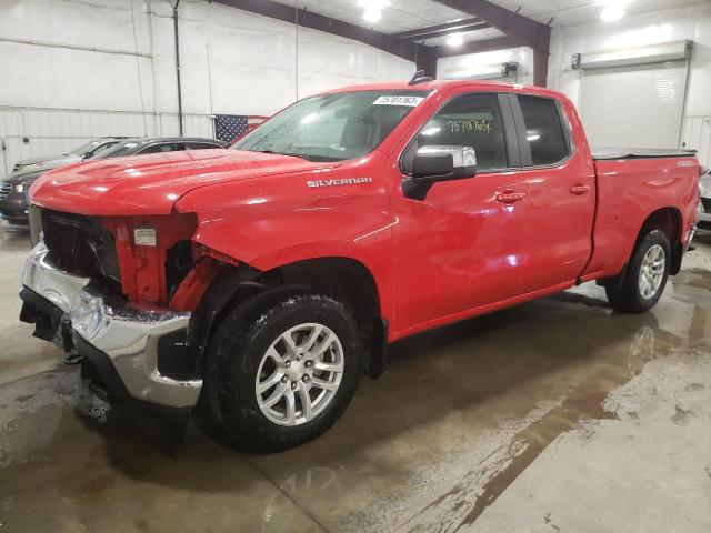 1GCRYDED2KZ183483 - 2019 CHEVROLET TRUCK K1500 LT RED photo 1