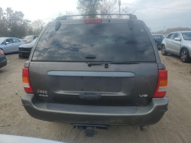 1J8GW48N04C410282 - 2004 JEEP GRAND CHER LAREDO GRAY photo 6