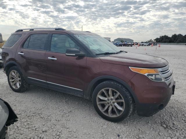 1FM5K7D81FGC38279 - 2015 FORD EXPLORER XLT MAROON photo 4