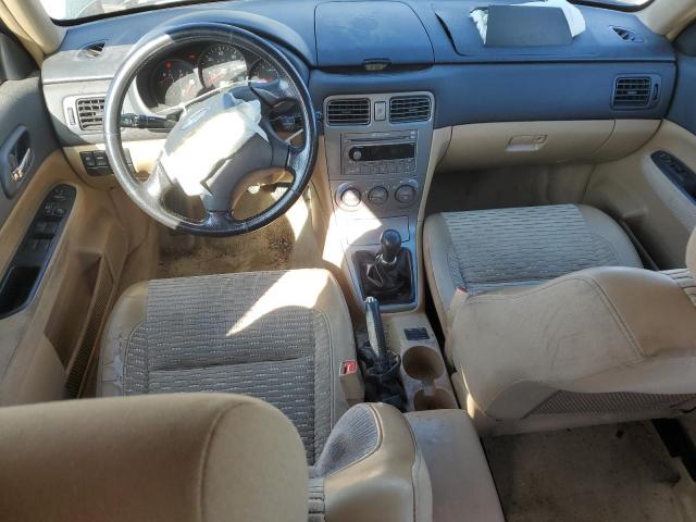 JF1SG65674G701495 - 2004 SUBARU FORESTER 2.5XS მწვანე ფოტო 8