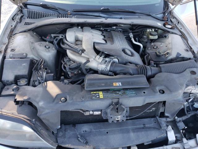 1LNHM86S84Y611041 - 2004 LINCOLN LS 银色 照片 11