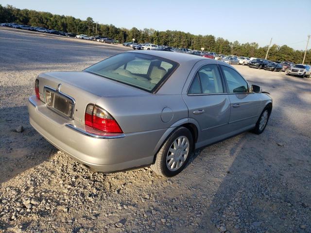 1LNHM86S84Y611041 - 2004 LINCOLN LS SILVER photo 3