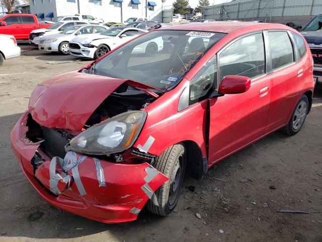 JHMGE8H31CC038867 - 2012 HONDA FIT RED photo 1