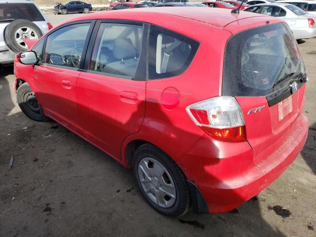 JHMGE8H31CC038867 - 2012 HONDA FIT RED photo 2