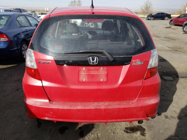 JHMGE8H31CC038867 - 2012 HONDA FIT RED photo 6