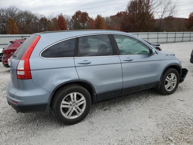 5J6RE4H75BL026851 - 2011 HONDA CR-V EXL BLUE photo 3