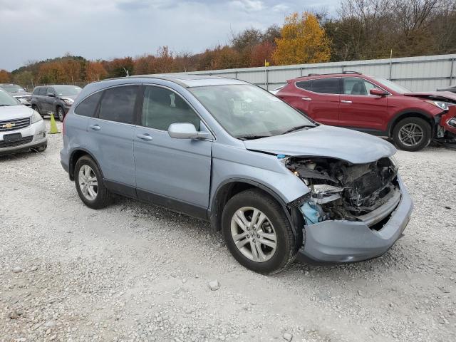 5J6RE4H75BL026851 - 2011 HONDA CR-V EXL BLUE photo 4