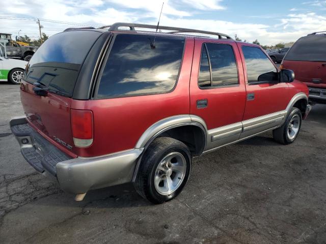 1GNCS13W2Y2377160 - 2000 CHEVROLET BLAZER BURGUNDY photo 3