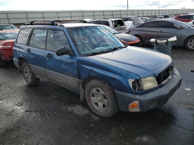 JF1SF63591H767971 - 2001 SUBARU FORESTER L BLUE photo 4