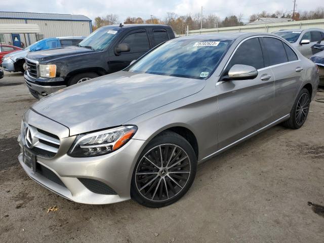 55SWF8EB4KU283829 - 2019 MERCEDES-BENZ C 300 4MATIC GRAY photo 1