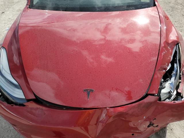 5YJ3E1EA9JF022149 - 2018 TESLA MODEL 3 RED photo 11