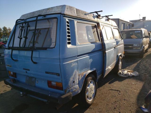 WV2ZA0256BH031840 - 1981 VOLKSWAGEN KOMBI CAMPER BLUE photo 3