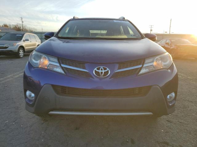 2T3RFREV7FW395782 - 2015 TOYOTA RAV4 XLE BLUE photo 5