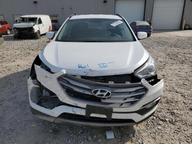 5NMZUDLB0HH026254 - 2017 HYUNDAI SANTA FE S WHITE photo 5