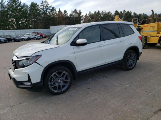 5FNYF8H55NB031768 - 2022 HONDA PASSPORT EXL თეთრი ფოტო 1