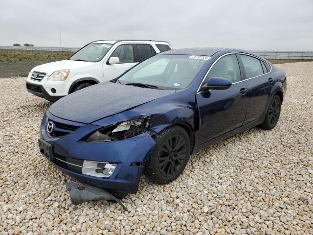 1YVHZ8CB1A5M45320 - 2010 MAZDA 6 S BLUE photo 1