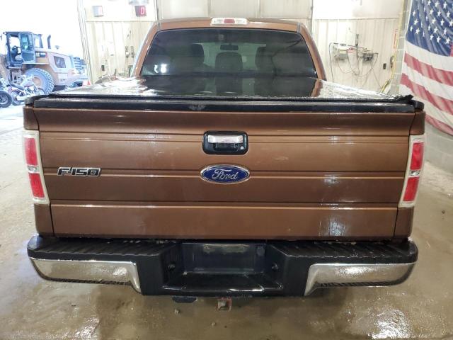 1FTFW1ET5BKD34713 - 2011 FORD F150 SUPERCREW BROWN photo 6