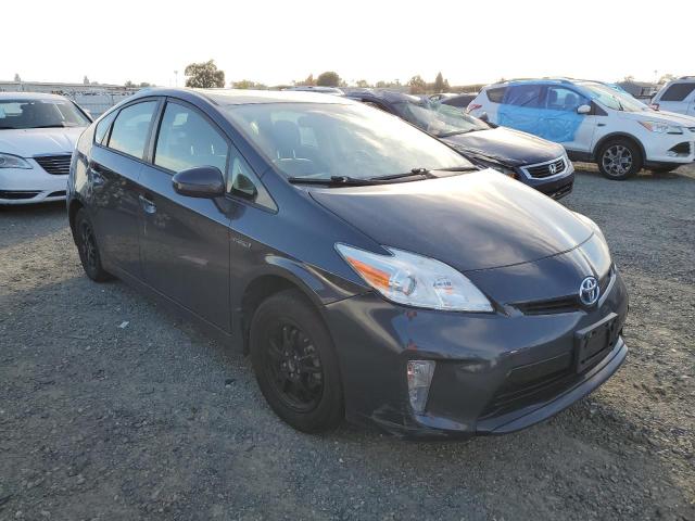 JTDKN3DU5F1994544 - 2015 TOYOTA PRIUS CHARCOAL photo 4