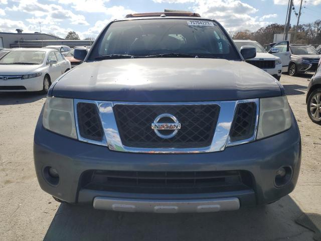5N1BR18A38C603614 - 2008 NISSAN PATHFINDER LE BLUE photo 5