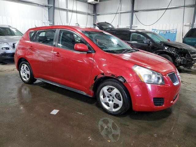 5Y2SP67869Z425637 - 2009 PONTIAC VIBE RED photo 4