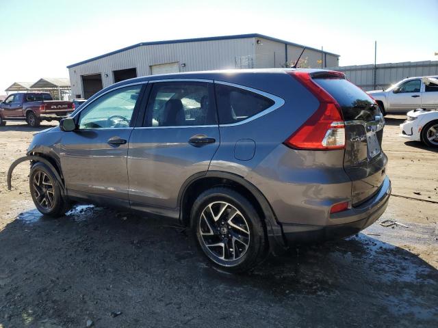 2HKRM4H4XGH636092 - 2016 HONDA CR-V SE GRAY photo 2