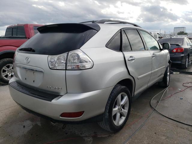 2T2GK31U18C042590 - 2008 LEXUS RX 350 SILVER photo 3