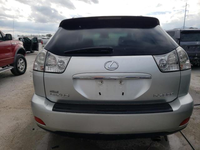 2T2GK31U18C042590 - 2008 LEXUS RX 350 SILVER photo 6