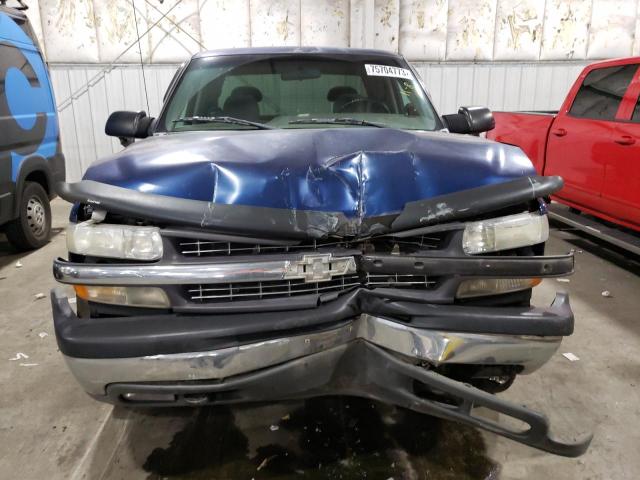 1GCGK29U4YE416142 - 2000 CHEVROLET SILVERADO K2500 BLUE photo 5