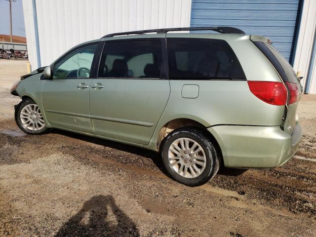 5TDZK22C19S278016 - 2009 TOYOTA SIENNA XLE GREEN photo 2