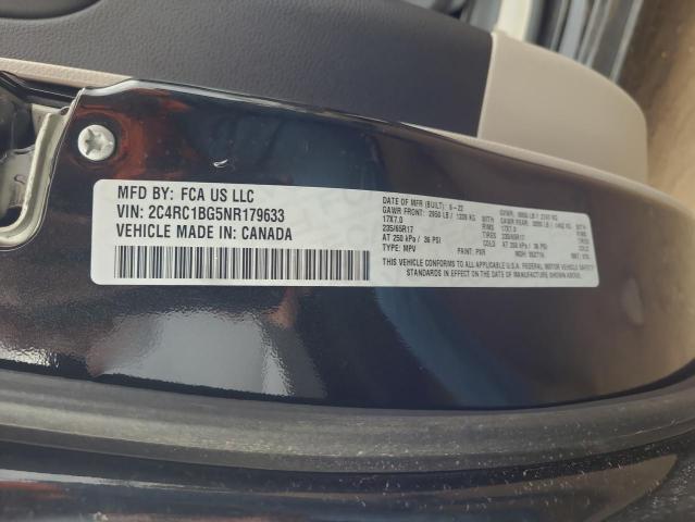 2C4RC1BG5NR179633 - 2022 CHRYSLER PACIFICA TOURING L Qara foto 13