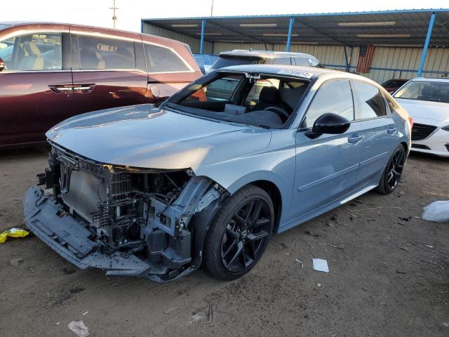 2HGFE2F53NH559671 - 2022 HONDA CIVIC SPORT 蓝色 照片 1