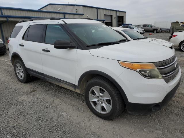 1FM5K8B84EGB79333 - 2014 FORD EXPLORER WHITE photo 4