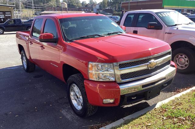 3GCPKSE73CG144622 - 2012 CHEVROLET SILVERADO K1500 LT RED photo 1