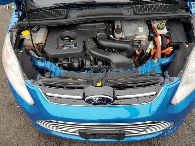 1FADP5CU1DL535356 - 2013 FORD C-MAX PREMIUM BLUE photo 11