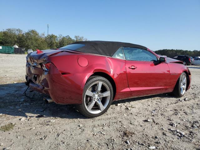 2G1FK3DJ7B9189482 - 2011 CHEVROLET CAMARO 2SS RED photo 3