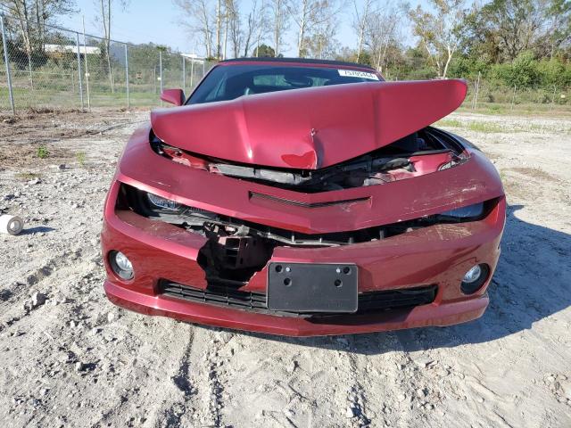 2G1FK3DJ7B9189482 - 2011 CHEVROLET CAMARO 2SS RED photo 5