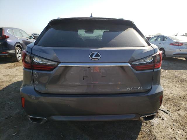 2T2BZMCA5HC054787 - 2017 LEXUS RX 350 BASE GRAY photo 6