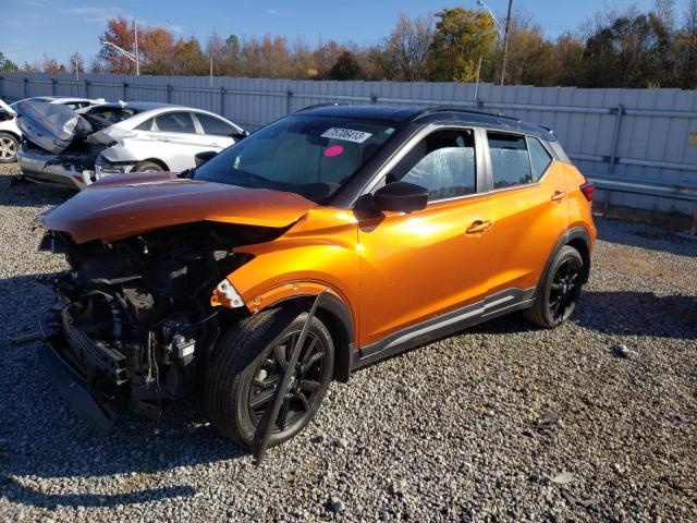 3N1CP5DV5NL485499 - 2022 NISSAN KICKS SR ORANGE photo 1