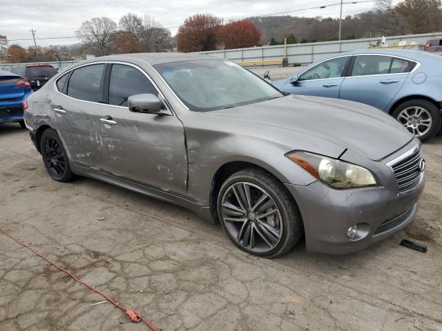 JN1BY1AP1BM322471 - 2011 INFINITI M37 GRAY photo 4