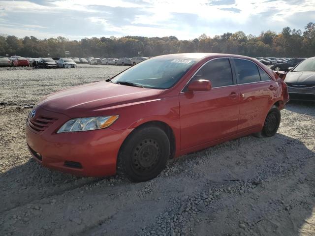 4T1BE46K17U134086 - 2007 TOYOTA CAMRY CE RED photo 1