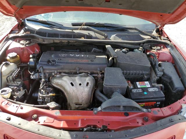 4T1BE46K17U134086 - 2007 TOYOTA CAMRY CE RED photo 11