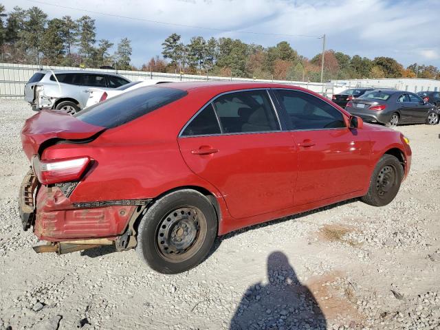 4T1BE46K17U134086 - 2007 TOYOTA CAMRY CE RED photo 3