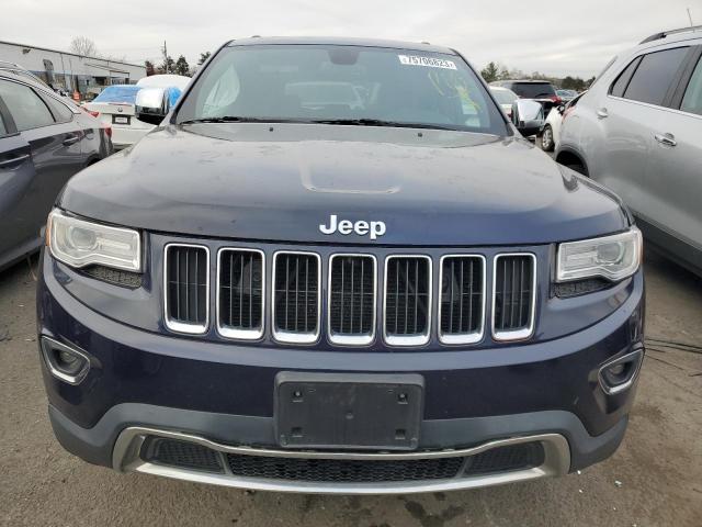 1C4RJFBGXFC125080 - 2015 JEEP GRAND CHER LIMITED BLUE photo 5