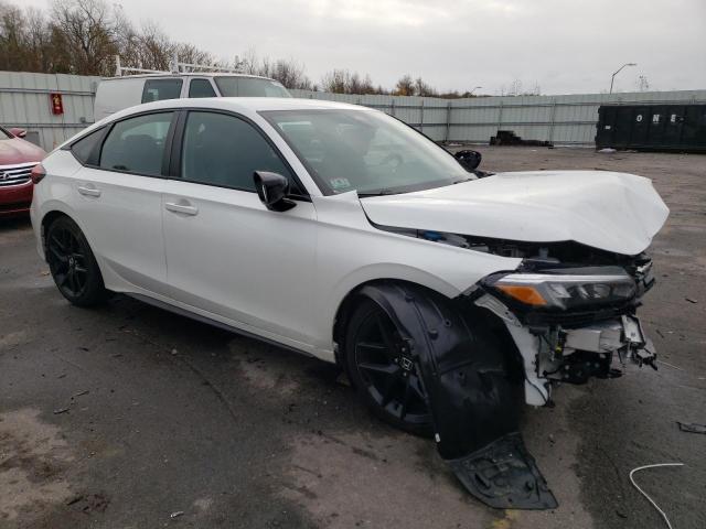 19XFL2H82PE021747 - 2023 HONDA CIVIC SPORT WHITE photo 4