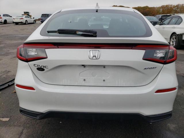 19XFL2H82PE021747 - 2023 HONDA CIVIC SPORT WHITE photo 6
