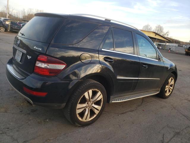 4JGBB8GB3AA572017 - 2010 MERCEDES-BENZ ML 350 4MATIC BLACK photo 3