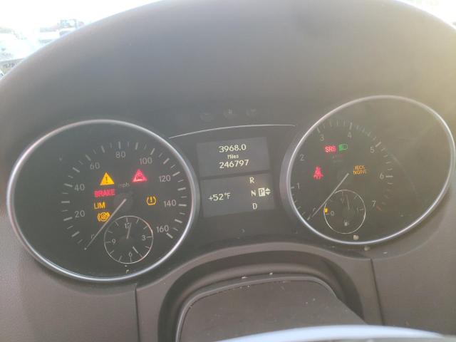 4JGBB8GB3AA572017 - 2010 MERCEDES-BENZ ML 350 4MATIC BLACK photo 9