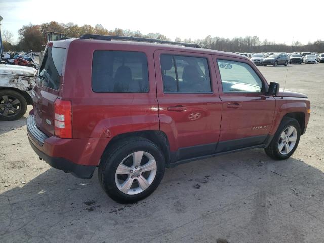 1C4NJRFBXCD689171 - 2012 JEEP PATRIOT LATITUDE BURGUNDY photo 3