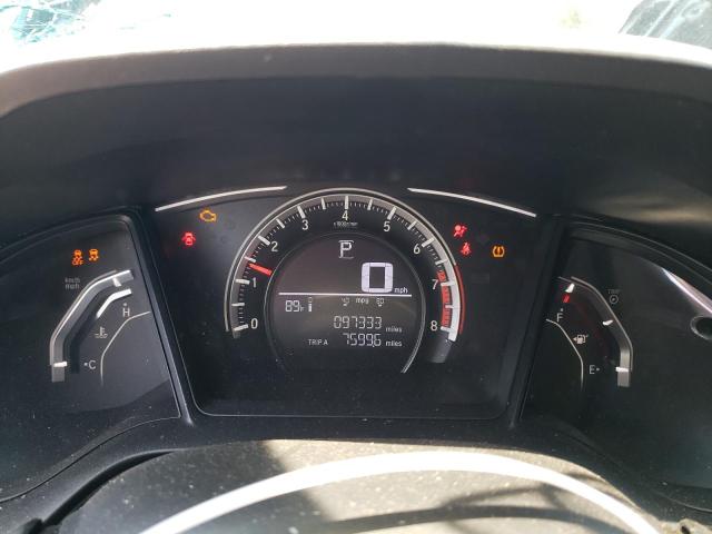 2HGFC2F53JH557614 - 2018 HONDA CIVIC LX ვერცხლისფერი ფოტო 9