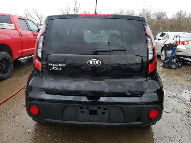 KNDJN2A2XJ7903752 - 2018 KIA SOUL BLACK photo 6